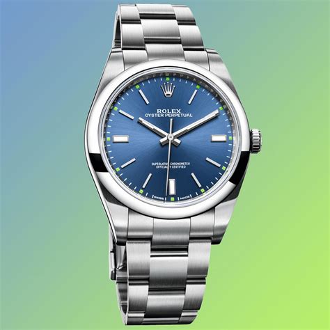 Rolex Oyster perpetual watch face